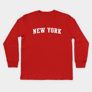 New York Kids Long Sleeve T-Shirt